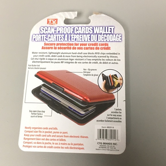 Scan proof cards wallet - Picture 2 of 2